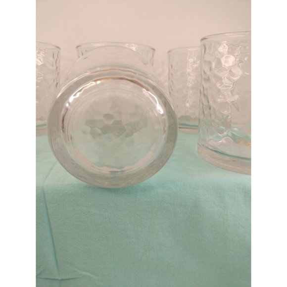 Short Tumbler Frost Clear Glasses Set Of 6 12oz 4"X31/2Made by Design - Picture 5 of 8